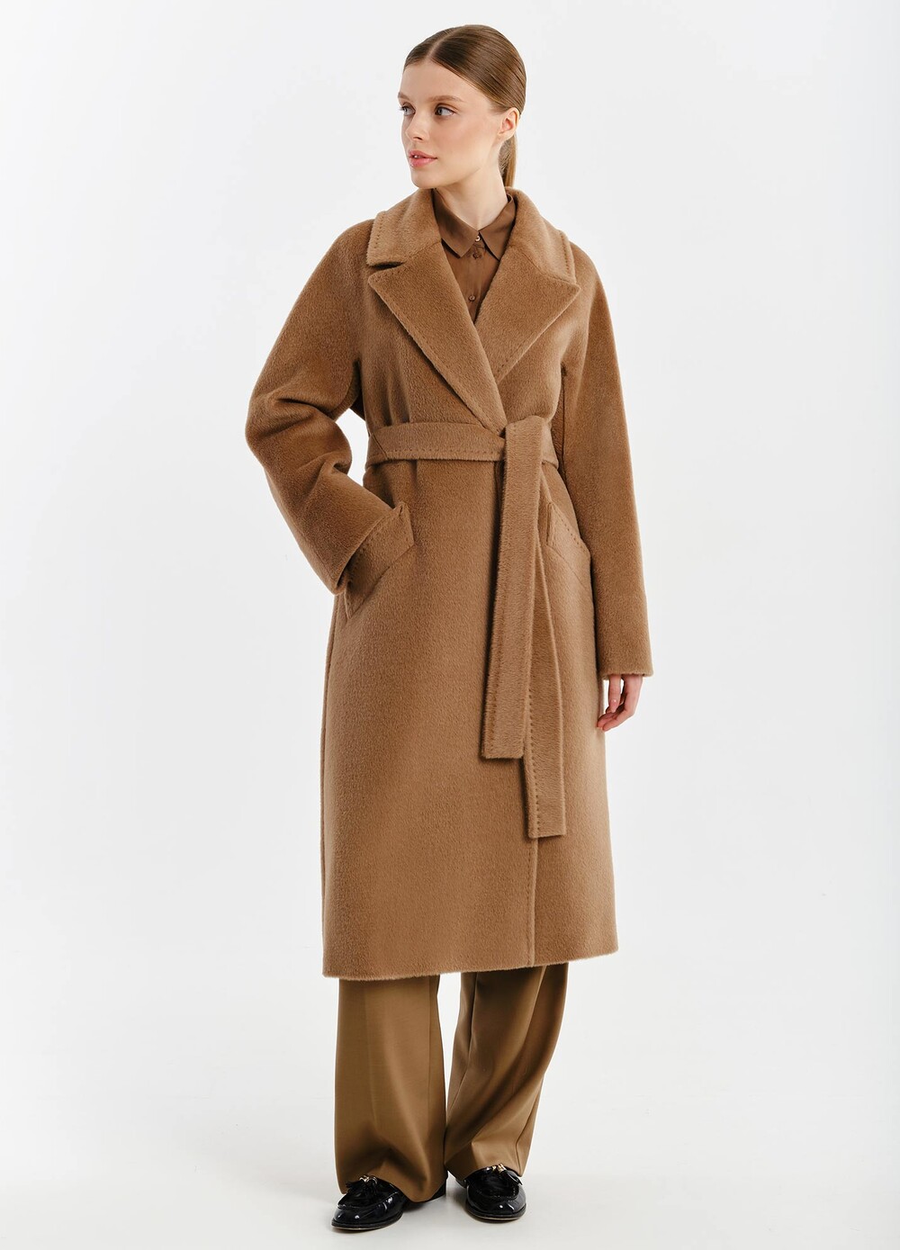 550L пальто женское (camel)